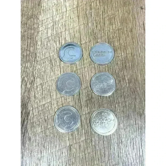 Crunch Labs Coin Token Lot Double Sided Mark Rober STEM Replacement Part Unused - Picture 1 of 2